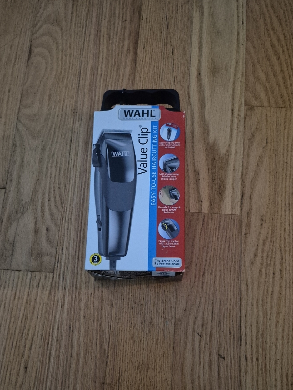 Wahl Value Clip Men's Hair Clipper - Black, Silver, Red